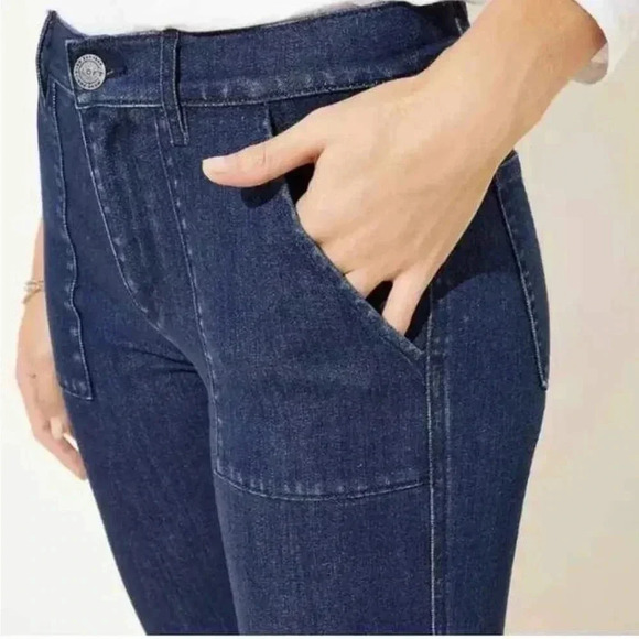 Levi Strauss Mid Rise Skinny  Medium Wash Jeans Size 27 - Picture 2 of 11